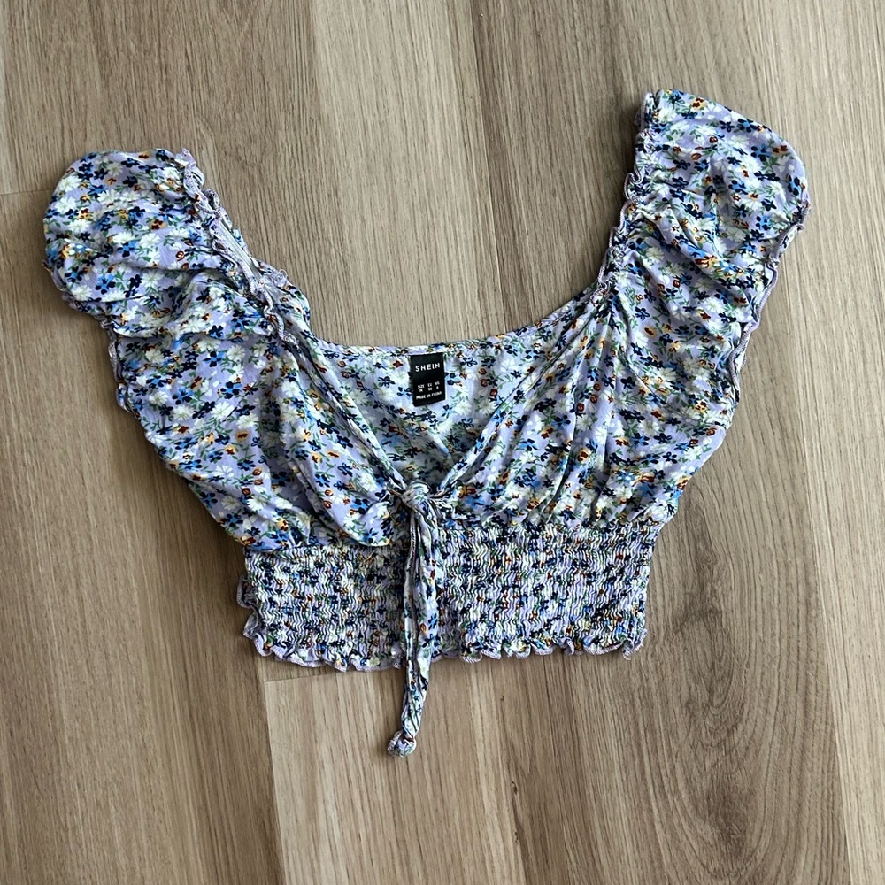 front tie top